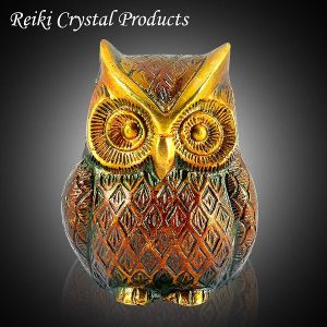  Brass Owl Symbol of Wisdom - 300 Gram Approx