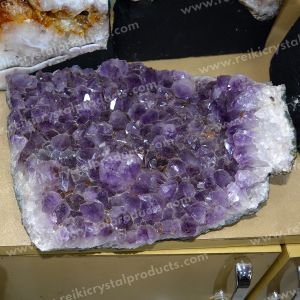 Natural Amethyst Cluster Geode Weight Approx. 5.6 Kg