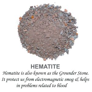 Hematite Crystal / Stone Dust / Chura
