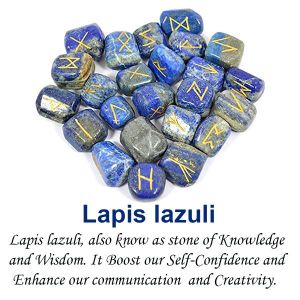 Lapis Lazuli Rune Set 25 Pc