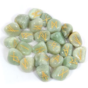 Green Jade Rune Set 25 Pc