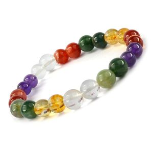 Health And Energy Customized 8 mm Bead Bracelet Charged by Reiki Grand Master