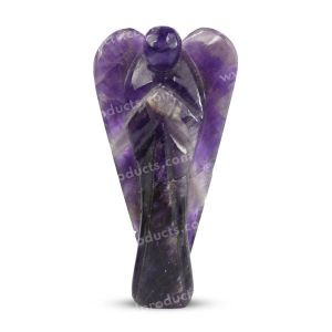 Amethyst Crystal Angel Charged By Reiki Grand Master