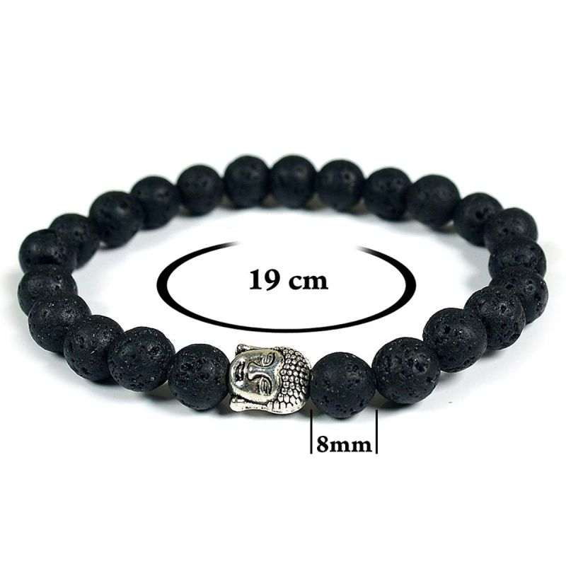 Summer Bracelets Black Beads | Bracelets for men, Black beaded bracelets,  Summer bracelets