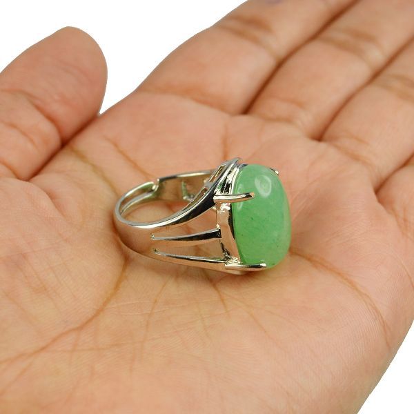 Buy Emerald At Your Finger Set In Gold & Diamond Rings - Surat Diamond