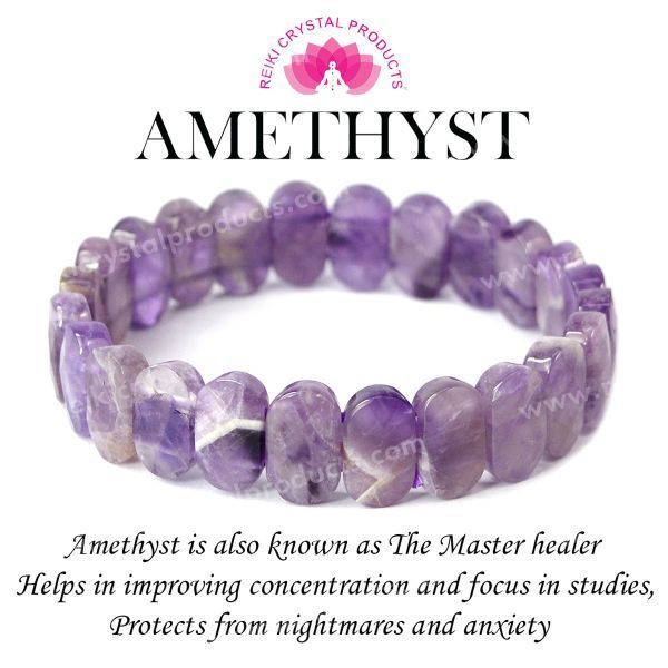 Amethyst Bracelet - Divinity, Healing, Calm – J.D. Body Treats