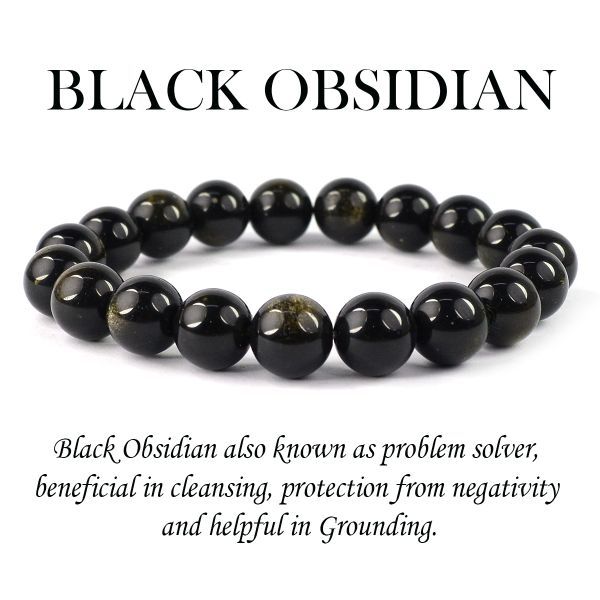 Riche Rich Combo (Pyrite bracelet + Black Obsidian Bracelet) – Studd Muffyn