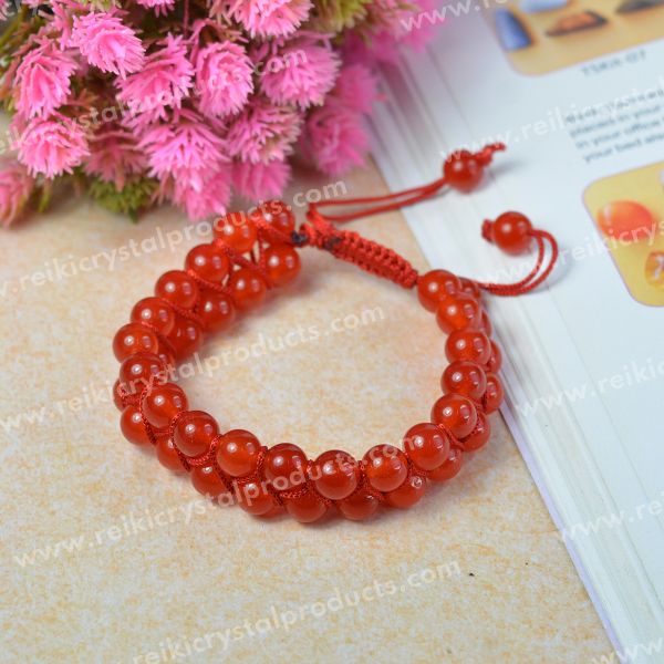 Natural Coral Bracelet Crystal Bracelet Jewelry Handmade Stones Blue  Wholesale Healing Energy Gift Lucky Jewelry