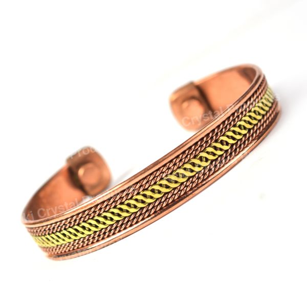 Koa Wood Bracelet handmade with Tungsten Carbide (12mm width, 8.5