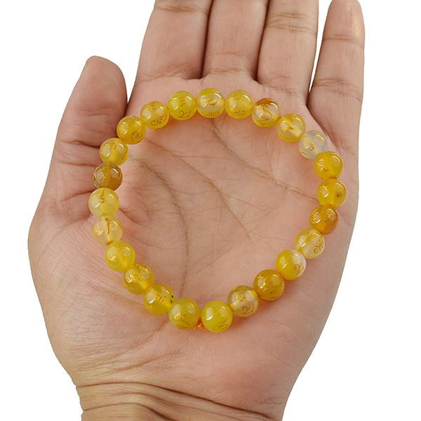 Yellow Chimes Unisex Blue Elasticated Beaded Bracelet Buy Yellow Chimes  Unisex Blue Elasticated Beaded Bracelet Online at Best Price in India   Nykaa